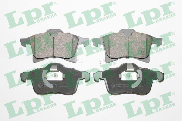 Jeu de 4 plaquettes de frein LPR ref. 05P1197