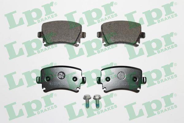Jeu de 4 plaquettes de frein LPR ref. 05P1219