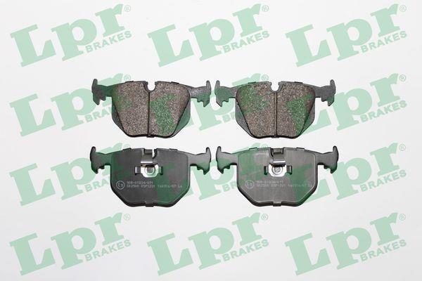 Jeu de 4 plaquettes de frein LPR  ref. 05P1231