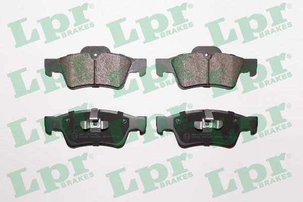 Jeu de 4 plaquettes de frein LPR  ref. 05P1254