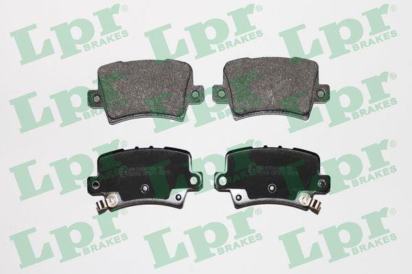 Jeu de 4 plaquettes de frein LPR  ref. 05P1273
