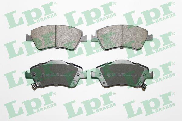 Jeu de 4 plaquettes de frein LPR ref. 05P1316