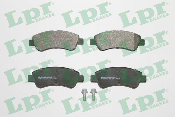 Jeu de 4 plaquettes de frein LPR ref. 05P1327