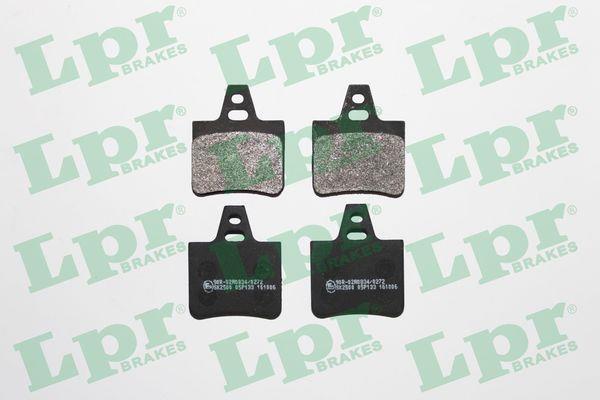 Jeu de 4 plaquettes de frein LPR ref. 05P133