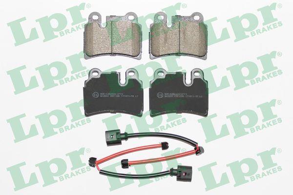 Jeu de 4 plaquettes de frein LPR  ref. 05P1380