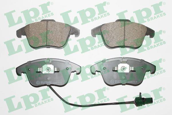 Jeu de 4 plaquettes de frein LPR ref. 05P1391