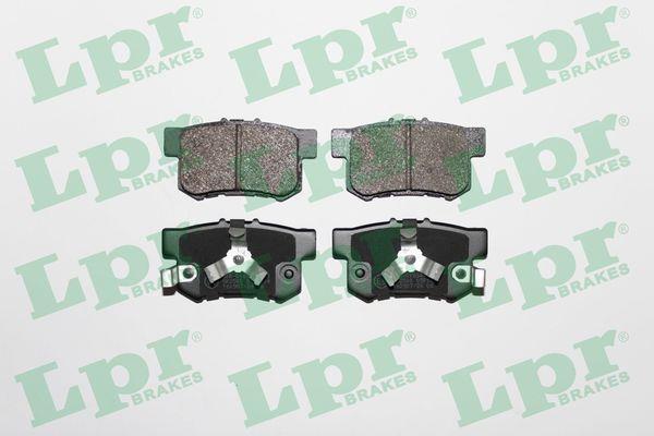 Jeu de 4 plaquettes de frein LPR  ref. 05P1404