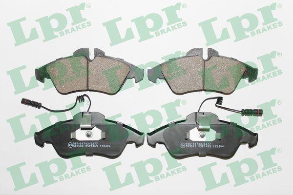 Pastiglie Freno Anteriori LPR 05P264 – Omologate ECE R90 Per Nissan E Datsun (Bluebird, 300ZX, Vanette, Cub)