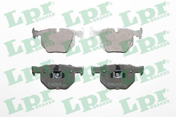 Jeu de 4 plaquettes de frein LPR  ref. 05P1477