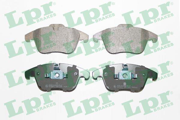 Juego de 4 pastillas de freno (Almohadilla de freno) LPR ref. 05P1486