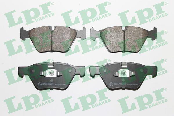 Jeu de 4 plaquettes de frein LPR  ref. 05P1511