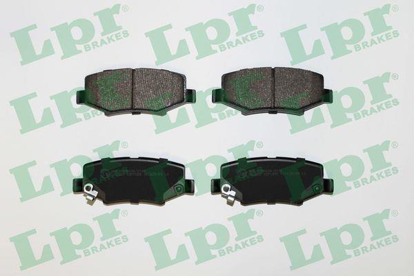 Jeu de 4 plaquettes de frein LPR  ref. 05P1555