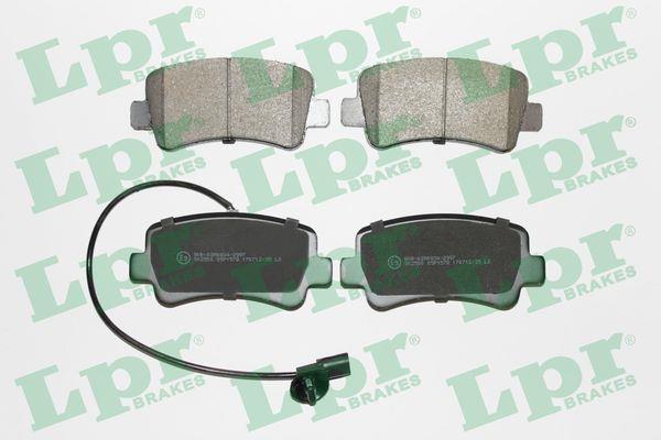 Jeu de 4 plaquettes de frein LPR  ref. 05P1578