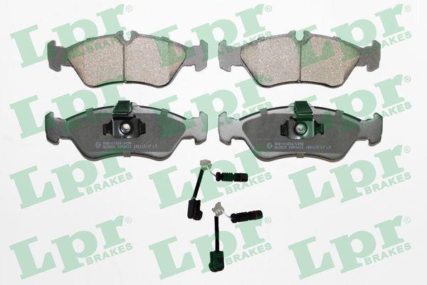 Jeu de 4 plaquettes de frein LPR  ref. 05P1611A