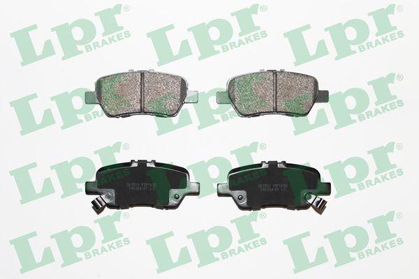 Jeu de 4 plaquettes de frein LPR 05P1692