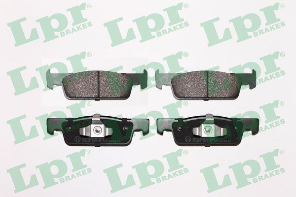 Jeu de 4 plaquettes de frein LPR ref. 05P1702
