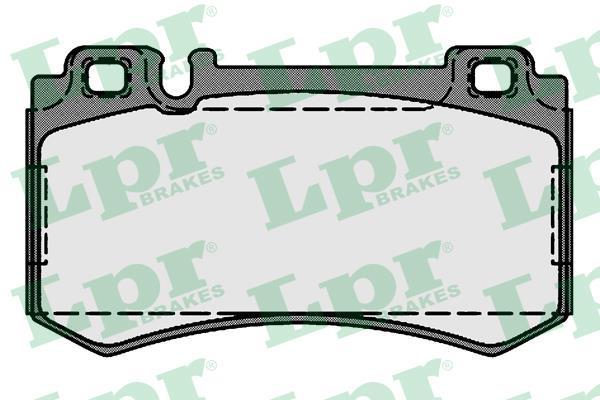 Jeu de 4 plaquettes de frein LPR 05P1720