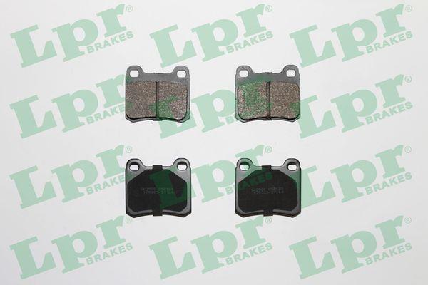 Jeu de 4 plaquettes de frein LPR  ref. 05P181