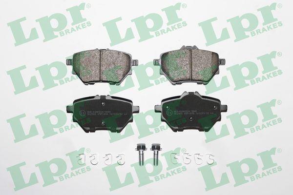 Jeu de 4 plaquettes de frein LPR ref. 05P1838