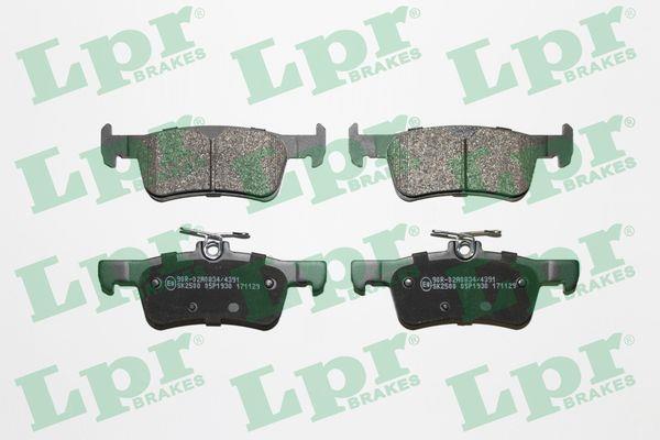 Jeu de 4 plaquettes de frein LPR 05P1930