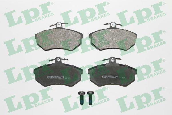 Jeu de 4 plaquettes de frein LPR ref. 05P216