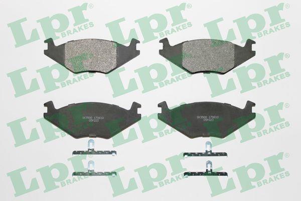 Jeu de 4 plaquettes de frein LPR  ref. 05P223