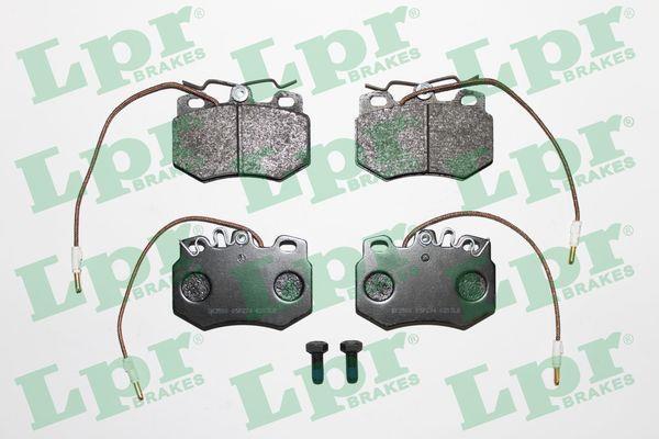 Jeu de 4 plaquettes de frein LPR 05P274
