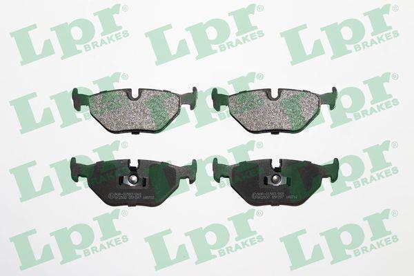 Jeu de 4 plaquettes de frein LPR ref. 05P297