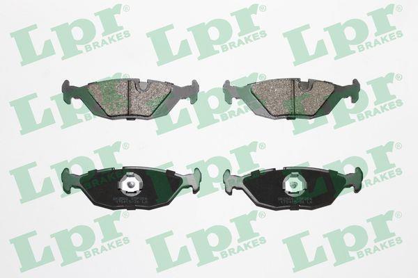 Jeu de 4 plaquettes de frein LPR ref. 05P306
