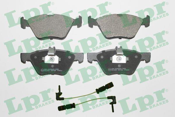 Jeu de 4 plaquettes de frein LPR 05P406A