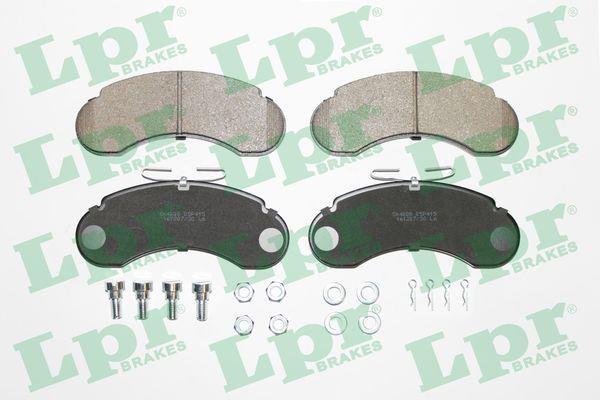 Jeu de 4 plaquettes de frein LPR  ref. 05P415