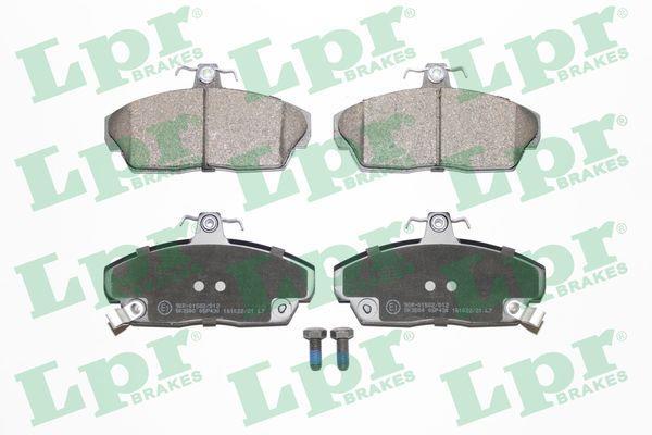 Jeu de 4 plaquettes de frein LPR ref. 05P430