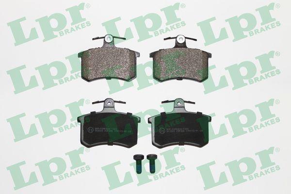 Jeu de 4 plaquettes de frein LPR  ref. 05P440