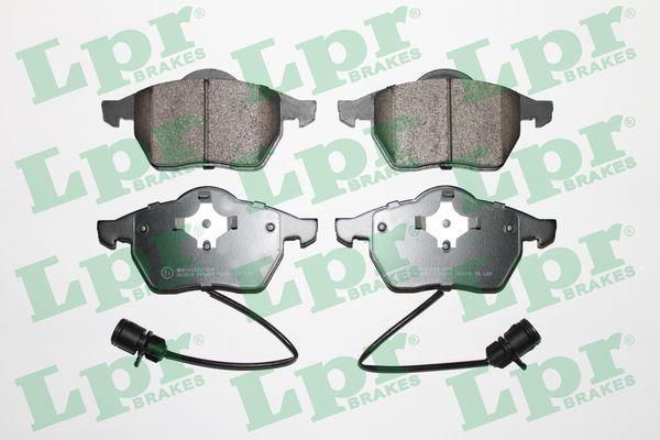 Jeu de 4 plaquettes de frein LPR  ref. 05P453