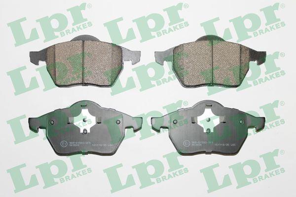 Jeu de 4 plaquettes de frein LPR  ref. 05P639