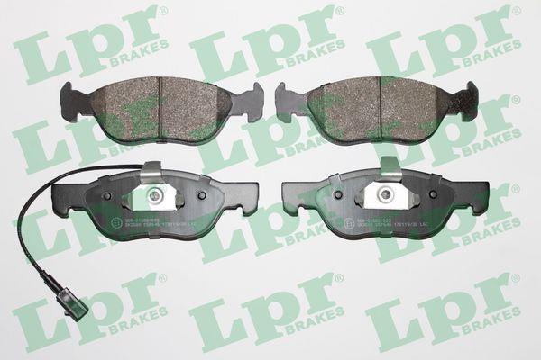Jeu de 4 plaquettes de frein LPR 05P646