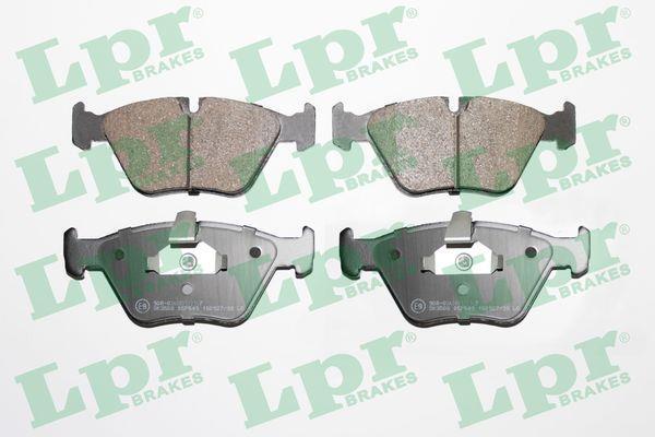Jeu de 4 plaquettes de frein LPR ref. 05P649