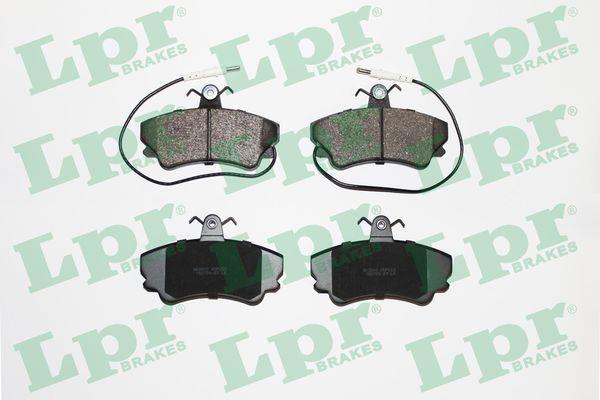Jeu de 4 plaquettes de frein LPR 05P653