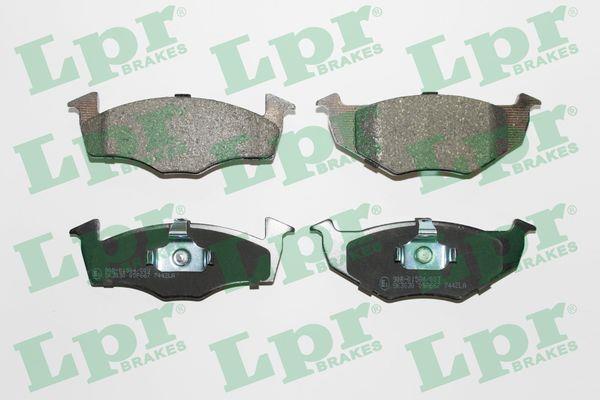 Jeu de 4 plaquettes de frein LPR ref. 05P667