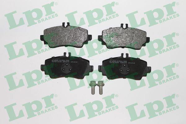 Jeu de 4 plaquettes de frein LPR  ref. 05P670