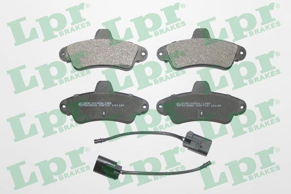Jeu de 4 plaquettes de frein LPR  ref. 05P716