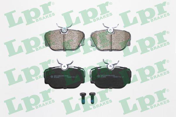 Jeu de 4 plaquettes de frein LPR  ref. 05P739