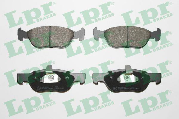 Jeu de 4 plaquettes de frein LPR ref. 05P740