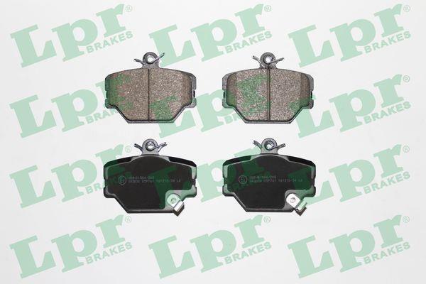 Jeu de 4 plaquettes de frein LPR ref. 05P761