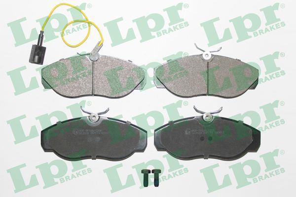 Jeu de 4 plaquettes de frein LPR ref. 05P773