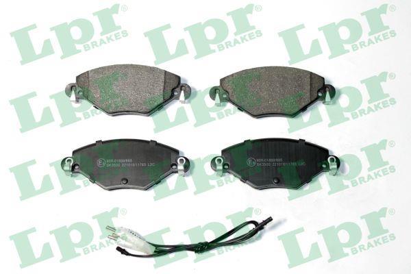 Jeu de 4 plaquettes de frein LPR 05P793