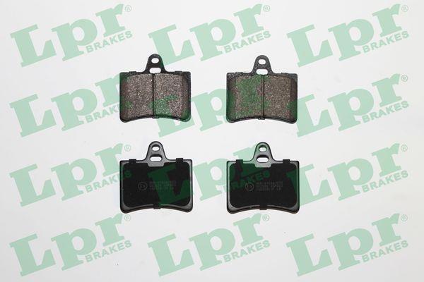 Jeu de 4 plaquettes de frein LPR ref. 05P800