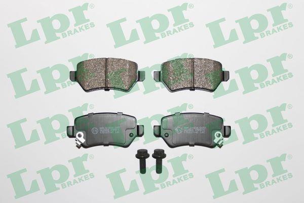 Jeu de 4 plaquettes de frein LPR ref. 05P811