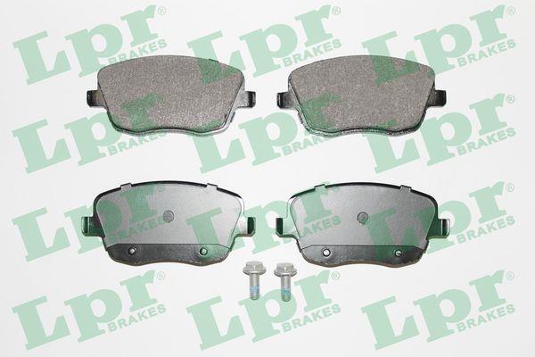 Jeu de 4 plaquettes de frein LPR ref. 05P817