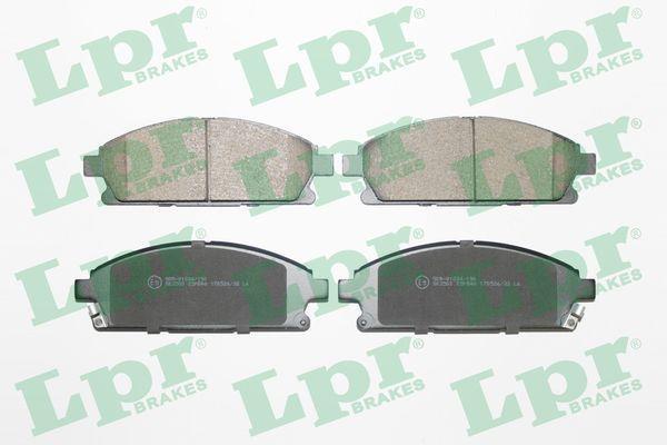 Jeu de 4 plaquettes de frein LPR ref. 05P846